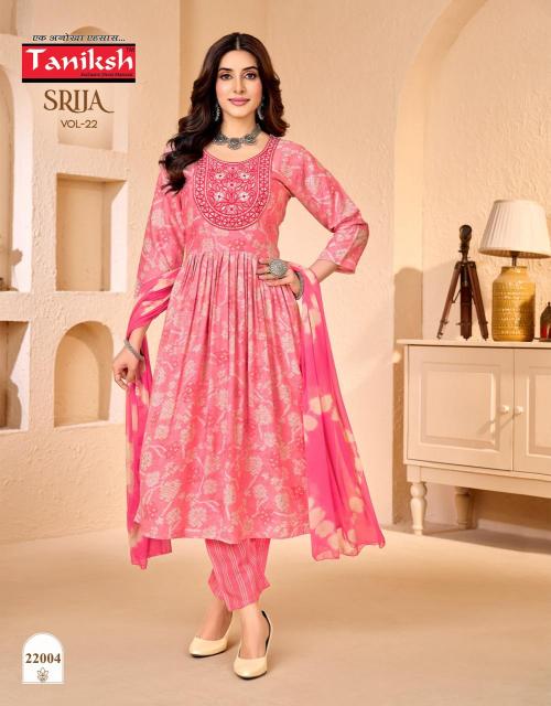 Taniksh srija vol 22 buy online designer kurtis in wholesale price